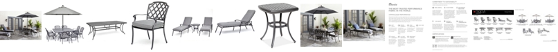 Furniture Grove Hill II Outdoor Dining Collection, with Sunbrella&reg; Cushions, Created for Macy's